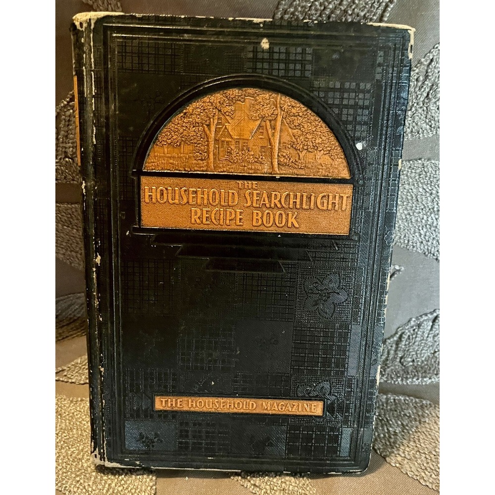 1940 The Household Searchlight Recipe Book Vintage Cookbook Household Magazine